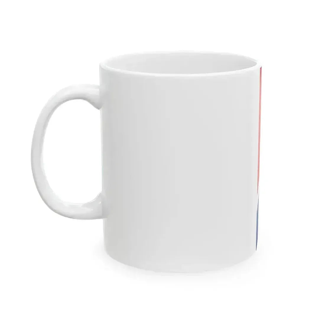 Flag of Kota Tinggi Johor vertical (Malaysia) White Coffee Mug - Go Mug Yourself