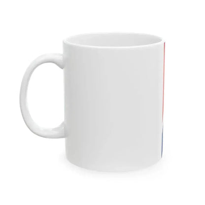 Flag of Kota Tinggi Johor vertical (Malaysia) White Coffee Mug - Go Mug Yourself