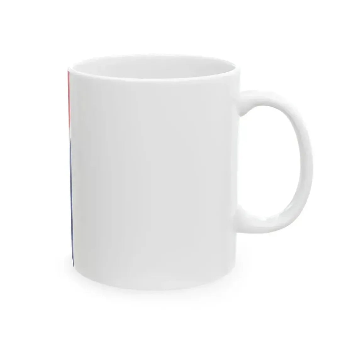 Flag of Kota Tinggi Johor vertical (Malaysia) White Coffee Mug - Go Mug Yourself