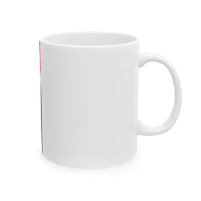 Flag of Kota Tinggi Johor vertical (Malaysia) White Coffee Mug - Go Mug Yourself