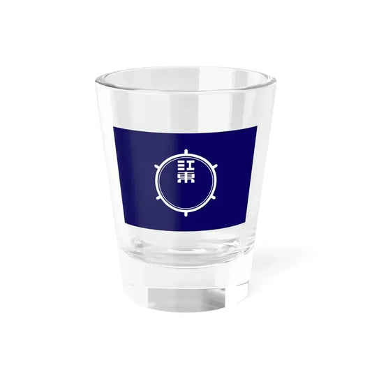 Flag of Koto Tokyo Japan - Shot Glass 1.5oz 1.5oz - Go Mug Yourself