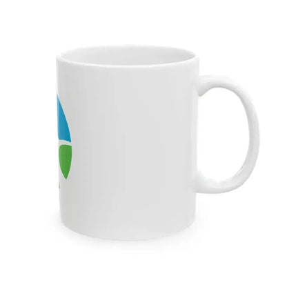 Flag of Kotoura Tottori (Japan) White Coffee Mug - Go Mug Yourself