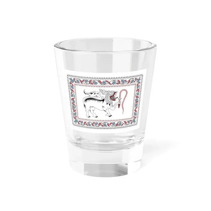 Flag of Kotte (Sri Lanka) Shot Glass 1.5oz 1.5oz - Go Mug Yourself