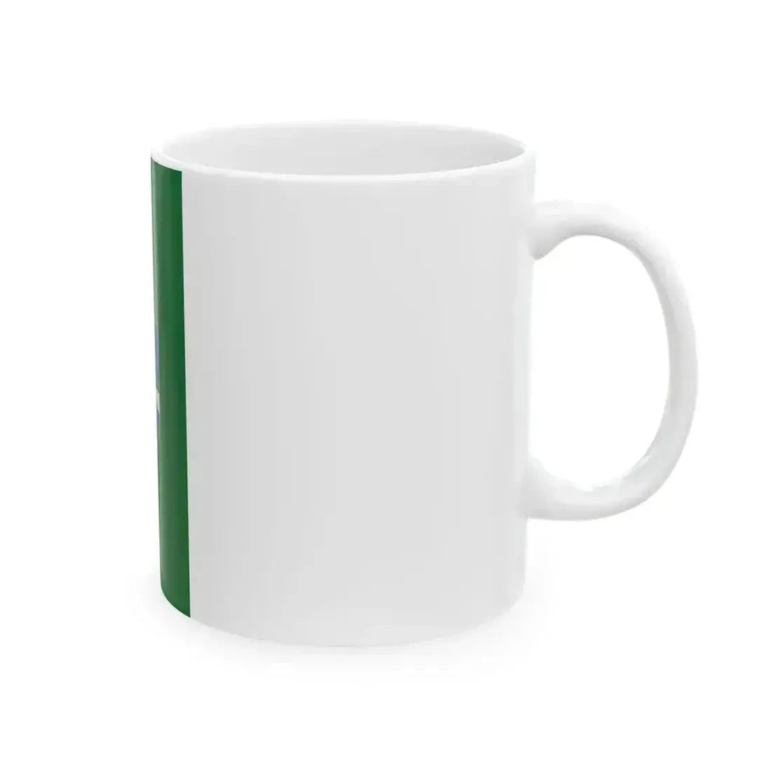 Flag of Kovacshida vertical (Hungary) White Coffee Mug - Go Mug Yourself