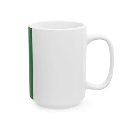 Flag of Kovacshida vertical (Hungary) White Coffee Mug - Go Mug Yourself