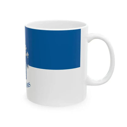 Flag of Kovagoors (Hungary) White Coffee Mug - Go Mug Yourself