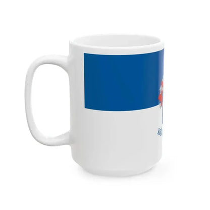 Flag of Kovagoors (Hungary) White Coffee Mug - Go Mug Yourself
