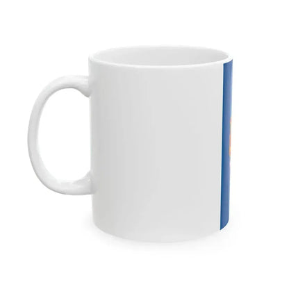Flag of Kovagoszolos (Hungary) White Coffee Mug - Go Mug Yourself