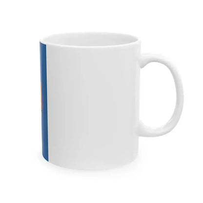 Flag of Kovagoszolos (Hungary) White Coffee Mug - Go Mug Yourself