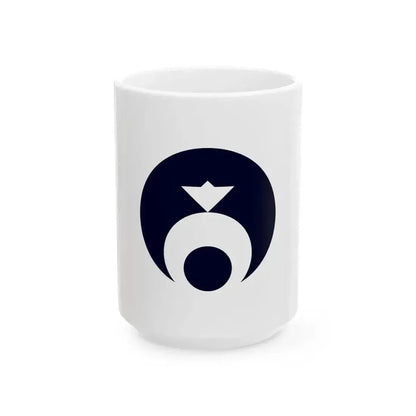 Flag of Koya Wakayama (Japan) White Coffee Mug 15oz - Go Mug Yourself