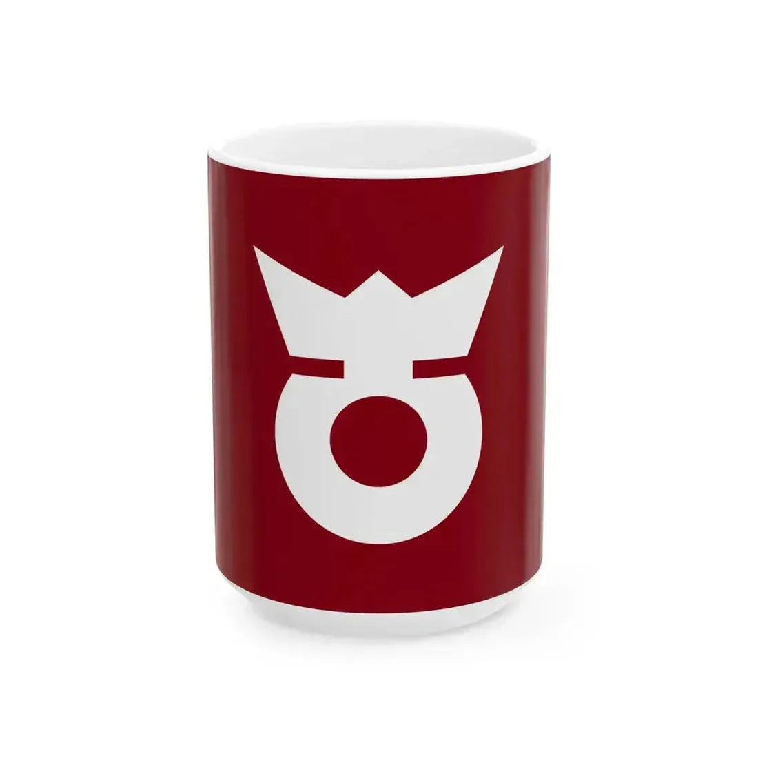 Flag of Koza Wakayama (Japan) White Coffee Mug 15oz - Go Mug Yourself