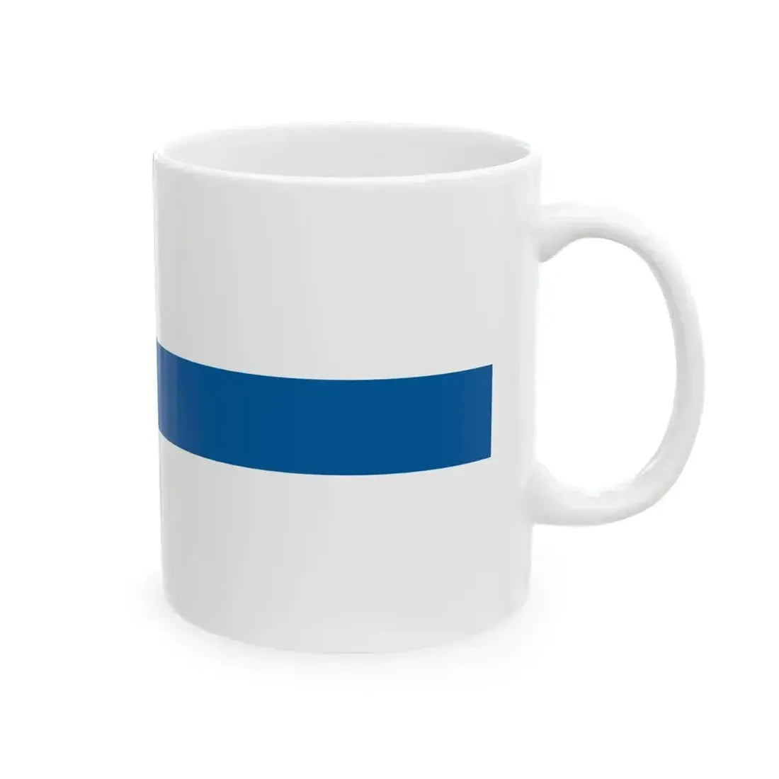 Flag of Kozarmisleny (Hungary) White Coffee Mug - Go Mug Yourself