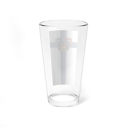 Flag of Kozarmisleny vertical (Hungary) Pint Glass 16oz - Go Mug Yourself