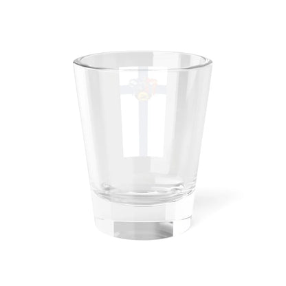 Flag of Kozarmisleny vertical (Hungary) Shot Glass 1.5oz - Go Mug Yourself