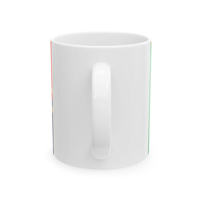 Flag of Koziatyn (Ukraine) White Coffee Mug - Go Mug Yourself