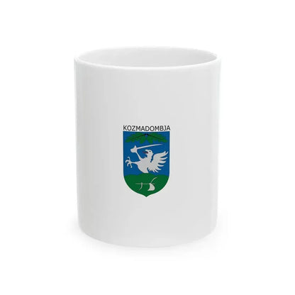 Flag of Kozmadombja (Hungary) White Coffee Mug 11oz - Go Mug Yourself