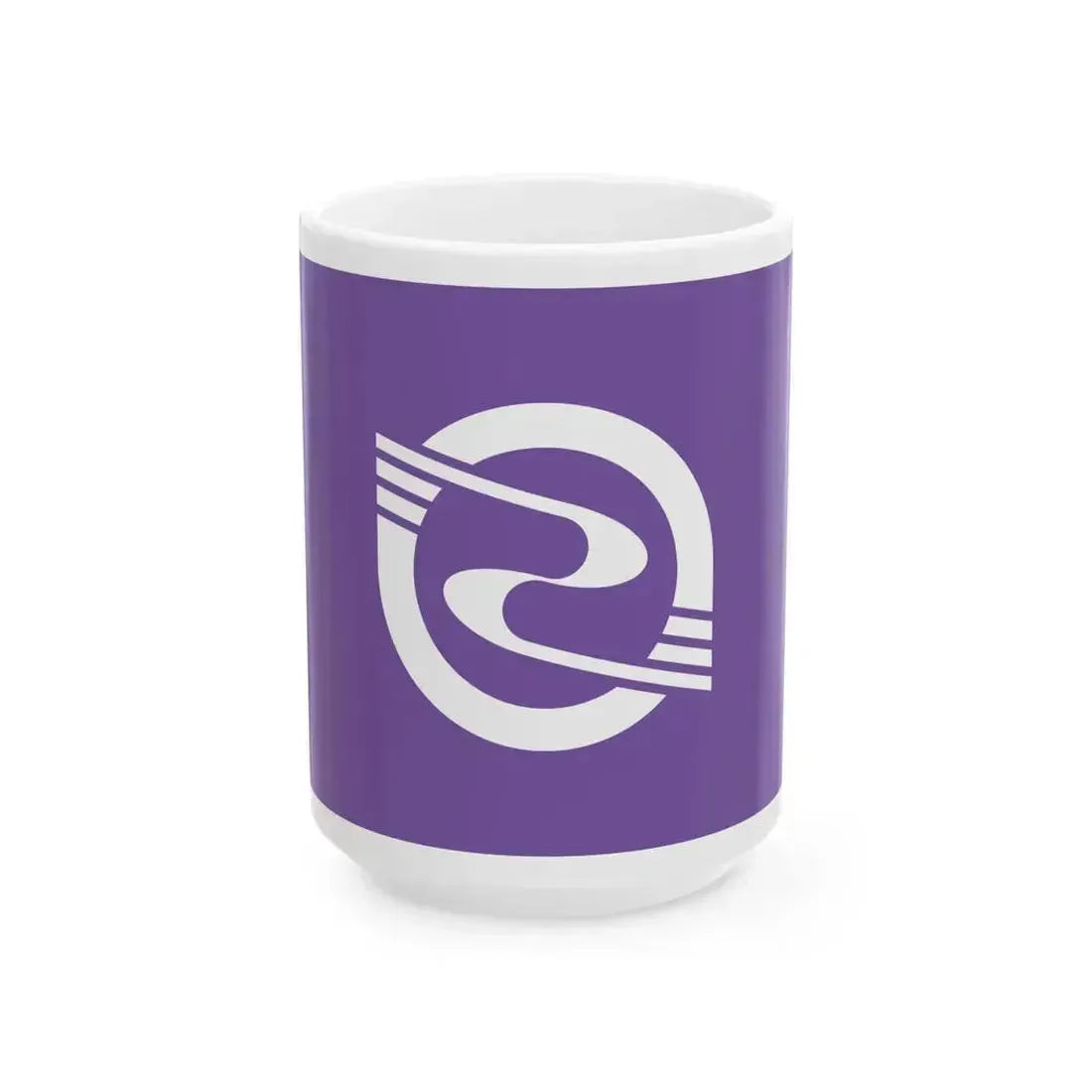 Flag of Kozushima Tokyo (Japan) White Coffee Mug 15oz - Go Mug Yourself