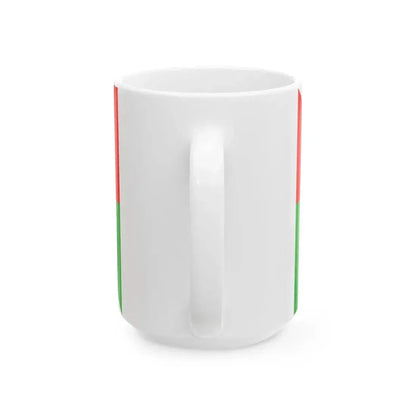 Flag of Kralovice Praha (Czech Republic) White Coffee Mug - Go Mug Yourself