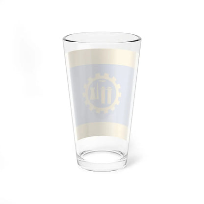 Flag of Kramatorsk (Ukraine) Pint Glass 16oz - Go Mug Yourself