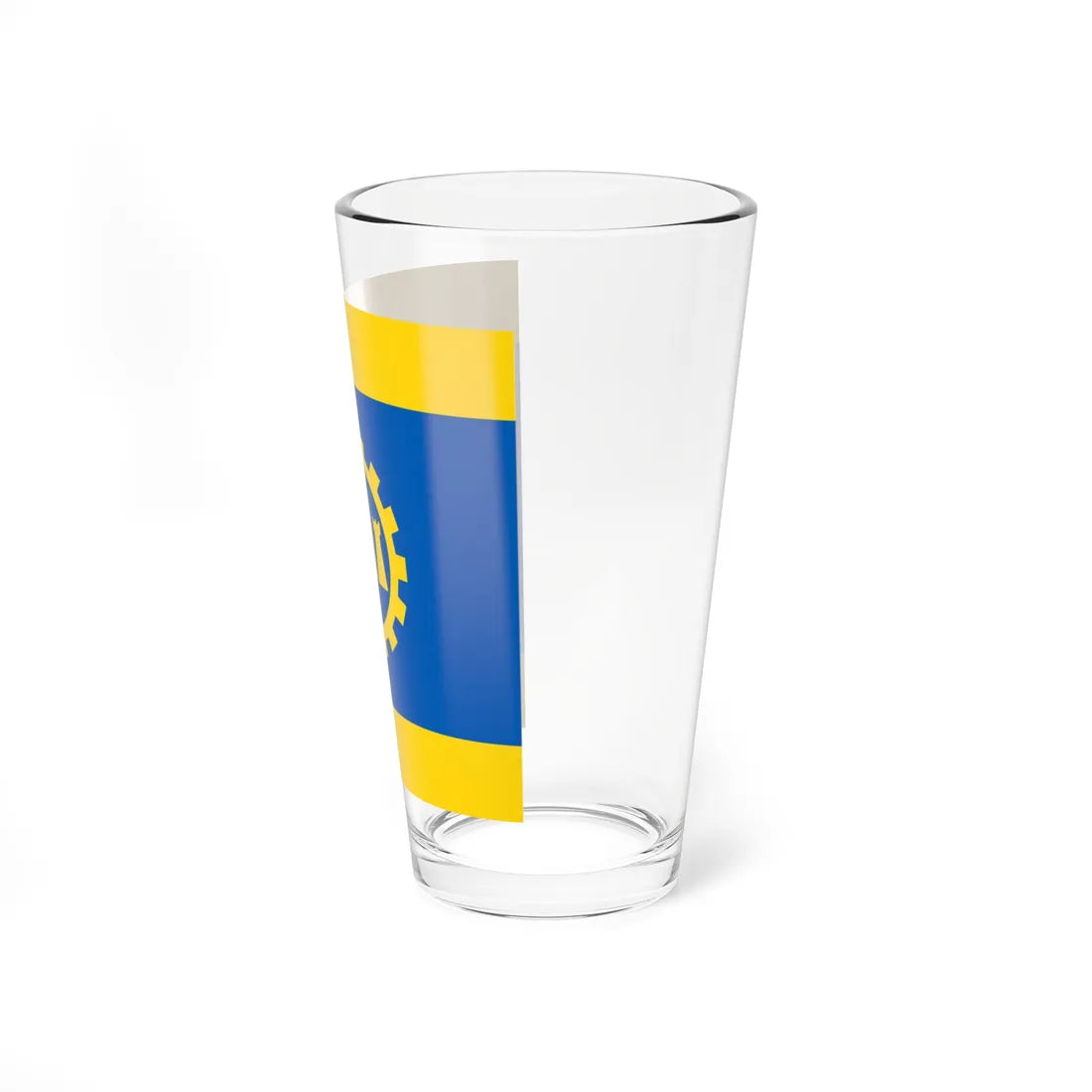 Flag of Kramatorsk (Ukraine) Pint Glass 16oz - Go Mug Yourself