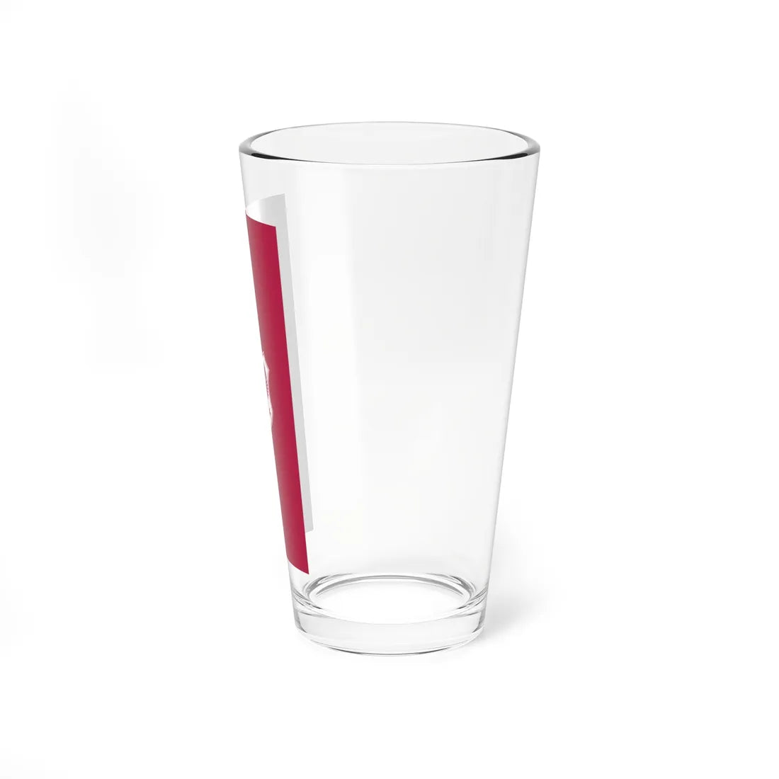 Flag of Kranj vertical (Slovenia) Pint Glass 16oz - Go Mug Yourself
