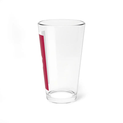Flag of Kranj vertical (Slovenia) Pint Glass 16oz - Go Mug Yourself