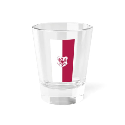 Flag of Kranj vertical (Slovenia) Shot Glass 1.5oz 1.5oz - Go Mug Yourself