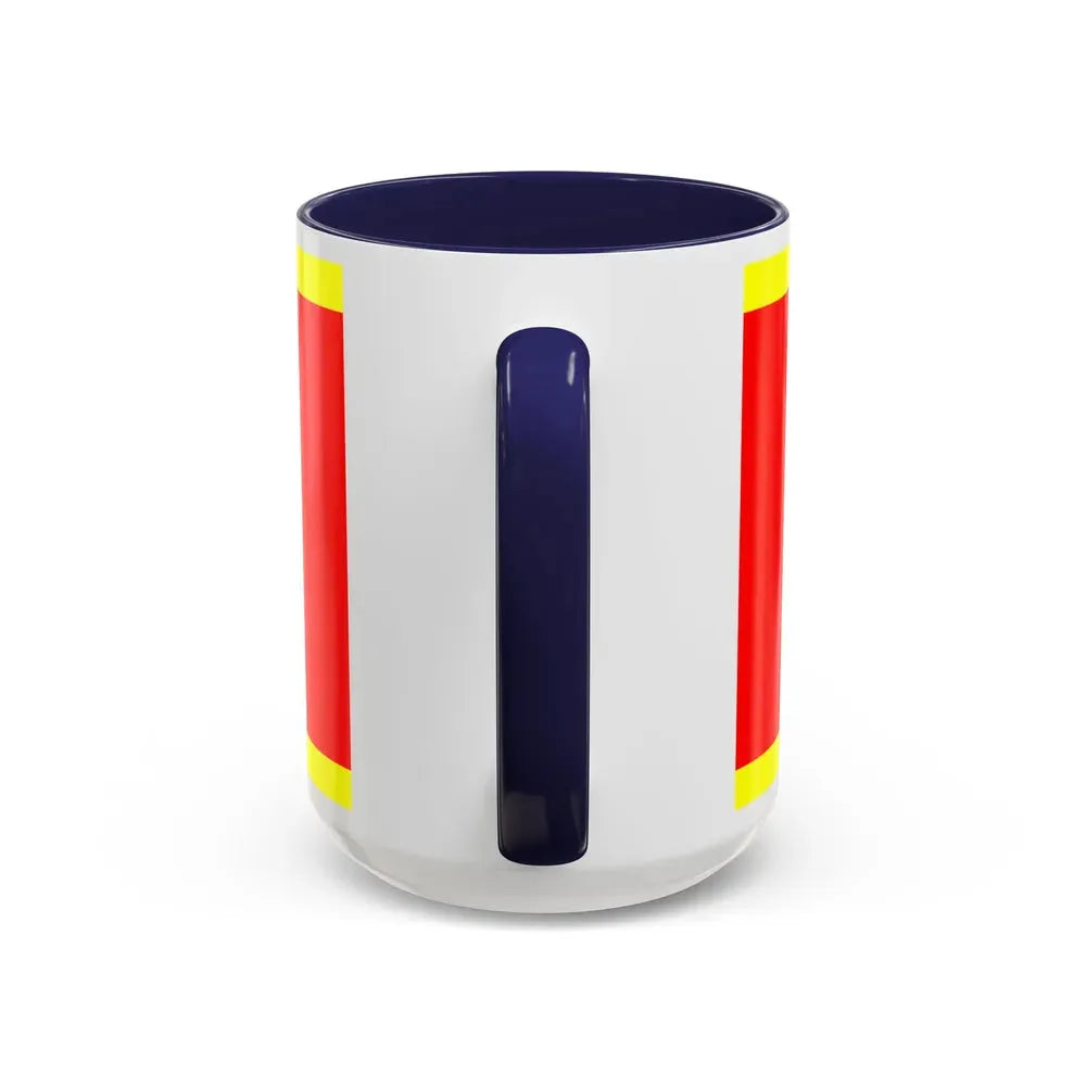 Flag of Krapina Zagorje County Croatia - Accent Coffee Mug - Go Mug Yourself