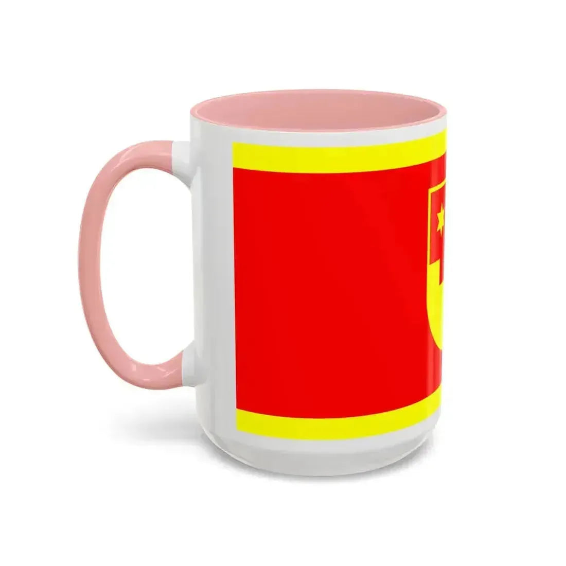 Flag of Krapina Zagorje County Croatia - Accent Coffee Mug - Go Mug Yourself