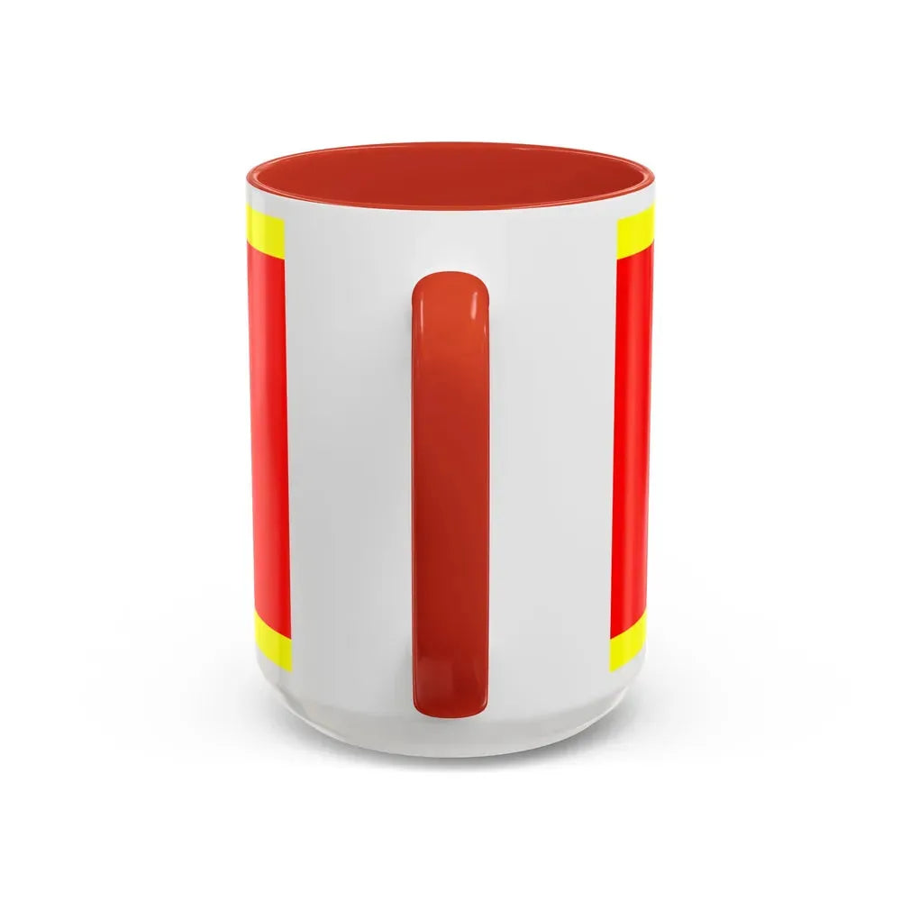 Flag of Krapina Zagorje County Croatia - Accent Coffee Mug - Go Mug Yourself