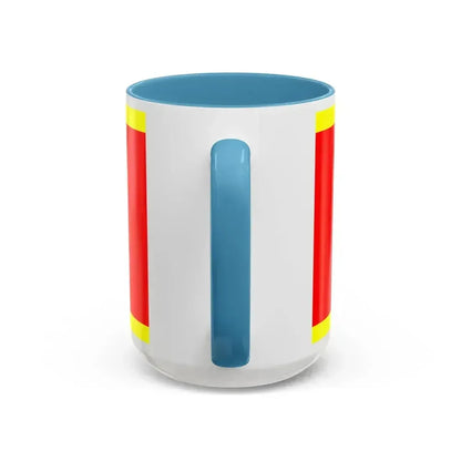 Flag of Krapina Zagorje County Croatia - Accent Coffee Mug - Go Mug Yourself