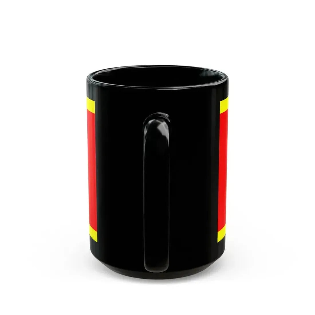Flag of Krapina Zagorje County Croatia - Black Coffee Mug - Go Mug Yourself