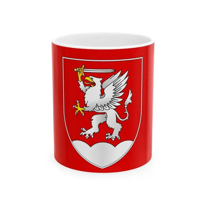 Flag of Krasnasielski (Belarus) White Coffee Mug 11oz - Go Mug Yourself