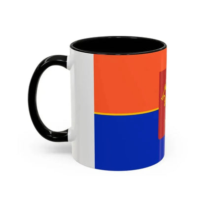Flag of Krasnoyarsk Russia - Accent Coffee Mug - Go Mug Yourself