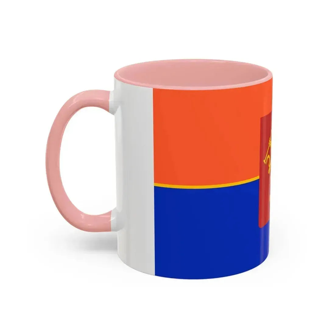 Flag of Krasnoyarsk Russia - Accent Coffee Mug - Go Mug Yourself