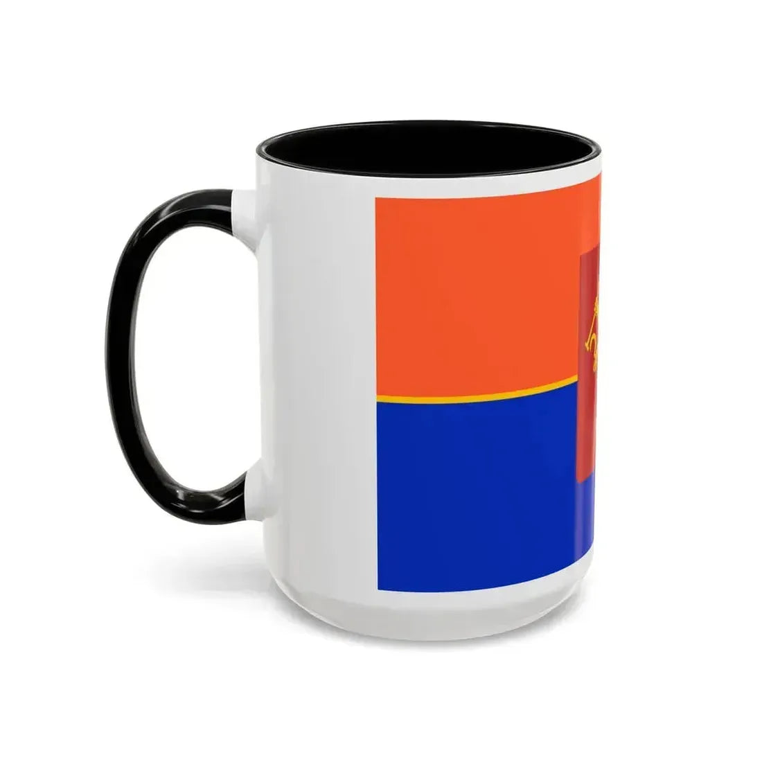 Flag of Krasnoyarsk Russia - Accent Coffee Mug - Go Mug Yourself