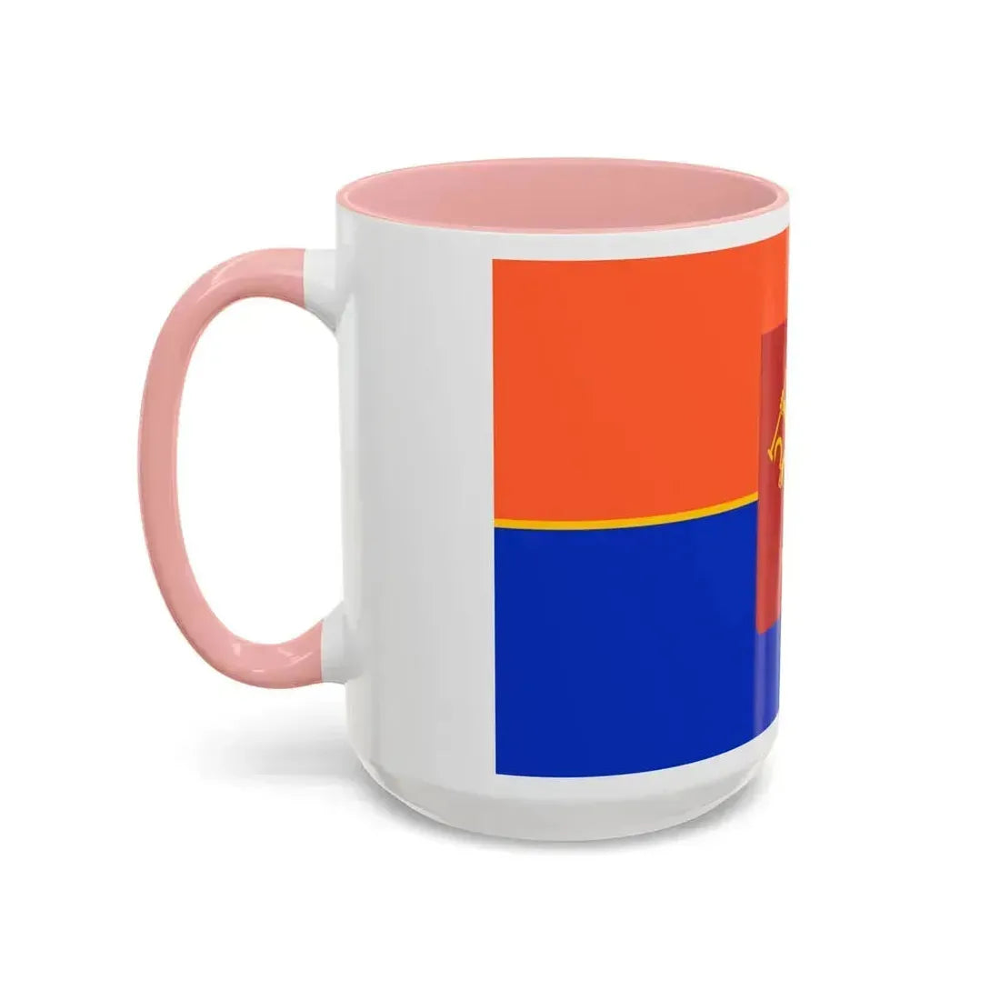 Flag of Krasnoyarsk Russia - Accent Coffee Mug - Go Mug Yourself