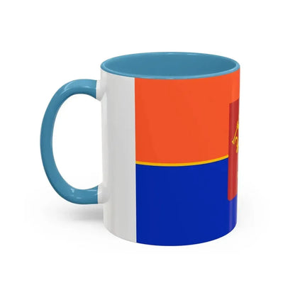 Flag of Krasnoyarsk Russia - Accent Coffee Mug - Go Mug Yourself