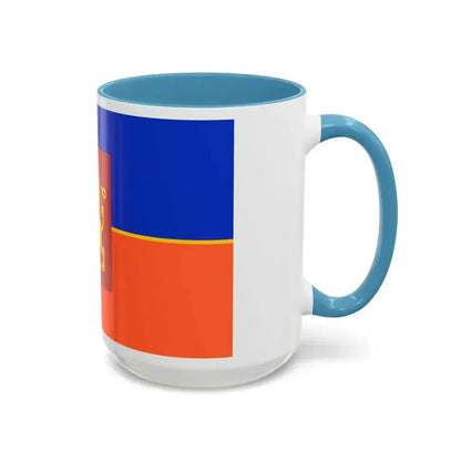Flag of Krasnoyarsk Russia - Accent Coffee Mug - Go Mug Yourself