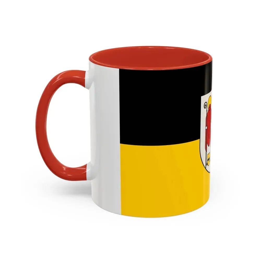 Flag of Krefeld Germany - Accent Coffee Mug - Go Mug Yourself