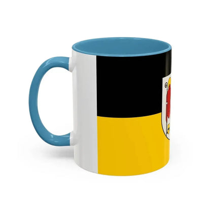 Flag of Krefeld Germany - Accent Coffee Mug - Go Mug Yourself