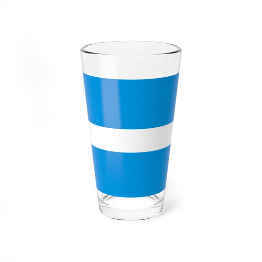 Flag of Kremenchuk (Ukraine) Pint Glass 16oz 16oz - Go Mug Yourself