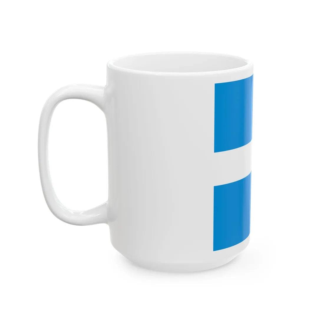 Flag of Kremenchuk (Ukraine) White Coffee Mug - Go Mug Yourself