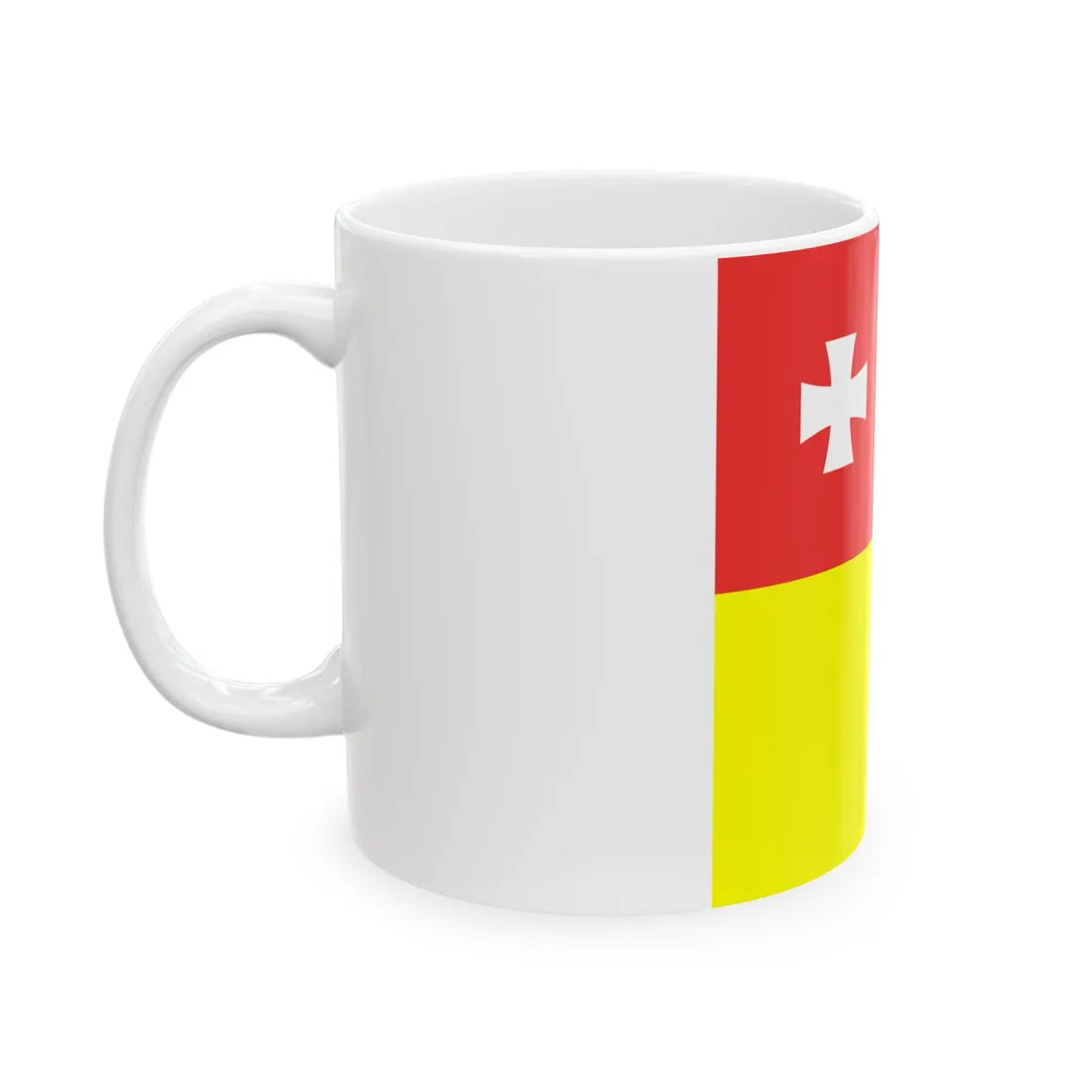 Flag of Kremenets (Ukraine) White Coffee Mug - Go Mug Yourself