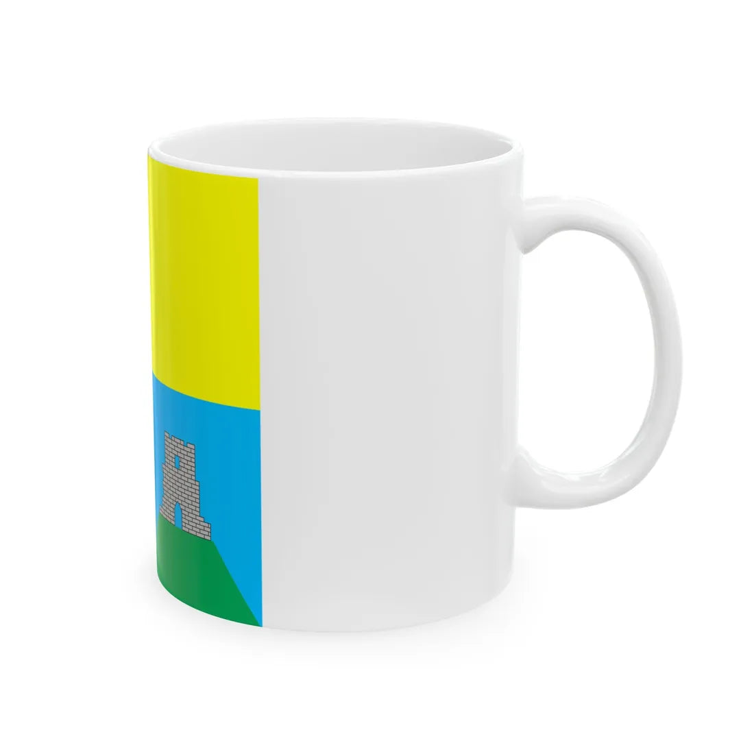 Flag of Kremenets (Ukraine) White Coffee Mug - Go Mug Yourself