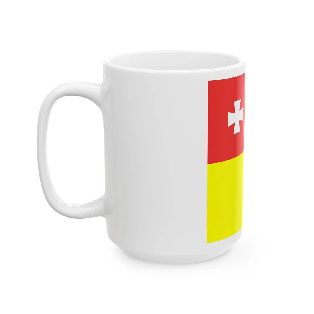 Flag of Kremenets (Ukraine) White Coffee Mug - Go Mug Yourself