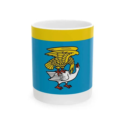 Flag of Kremmen (Germany) White Coffee Mug 11oz - Go Mug Yourself