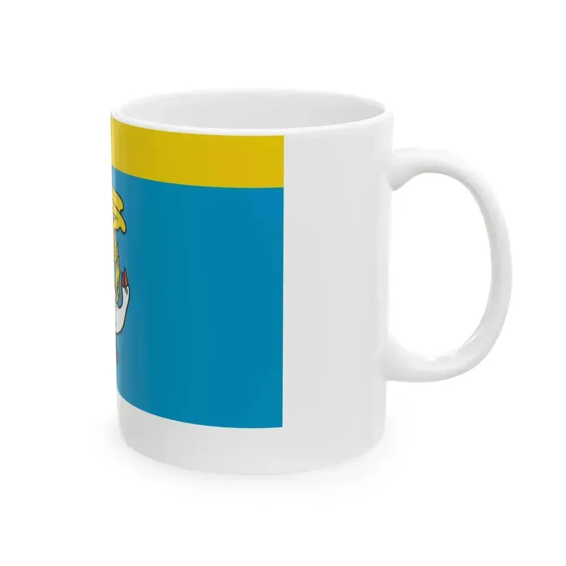 Flag of Kremmen (Germany) White Coffee Mug - Go Mug Yourself