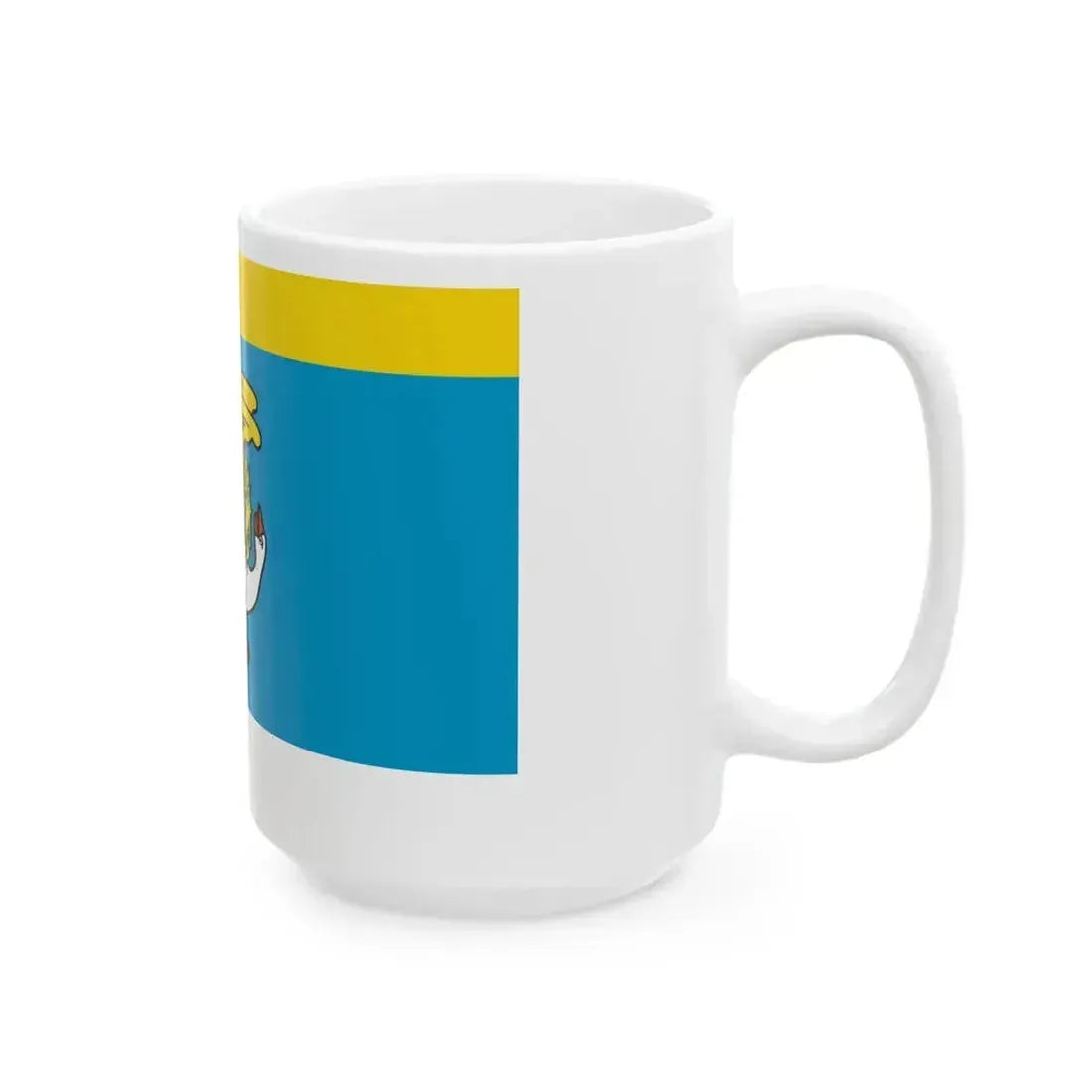 Flag of Kremmen (Germany) White Coffee Mug - Go Mug Yourself
