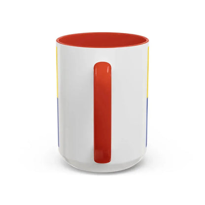 Flag of Kronach Germany - Accent Coffee Mug - Go Mug Yourself